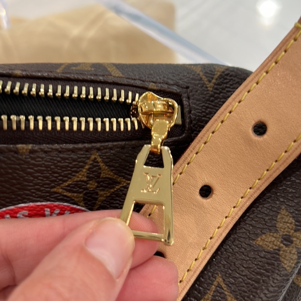 LOUIS VUITTON MONOGRAM MY LV WORLD TOUR CUSTOM BUMBAG 2020 **RARE BAG*** - Picture 17 of 17